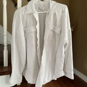 Aerie White Button Down Shirt